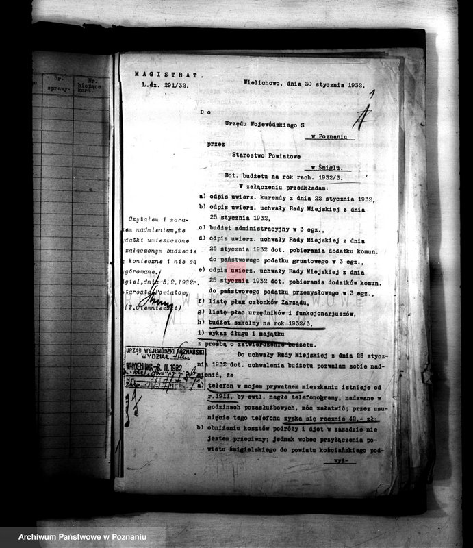 Obraz 5 z jednostki "Budżety i sprawy rachunkowe miasta Wielichowa"