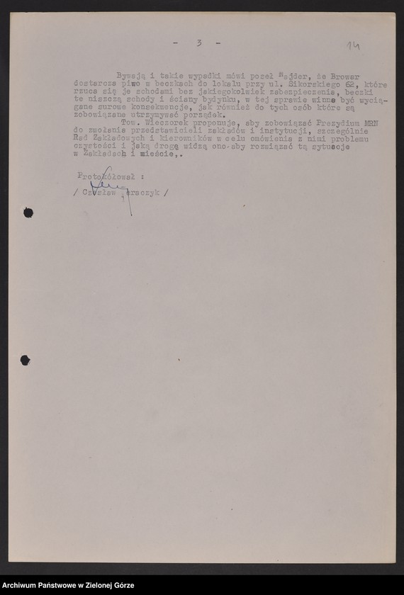 image.from.unit.number "Protokoły z posiedzeń Wojewódzkiego Zespołu Poselskiego"