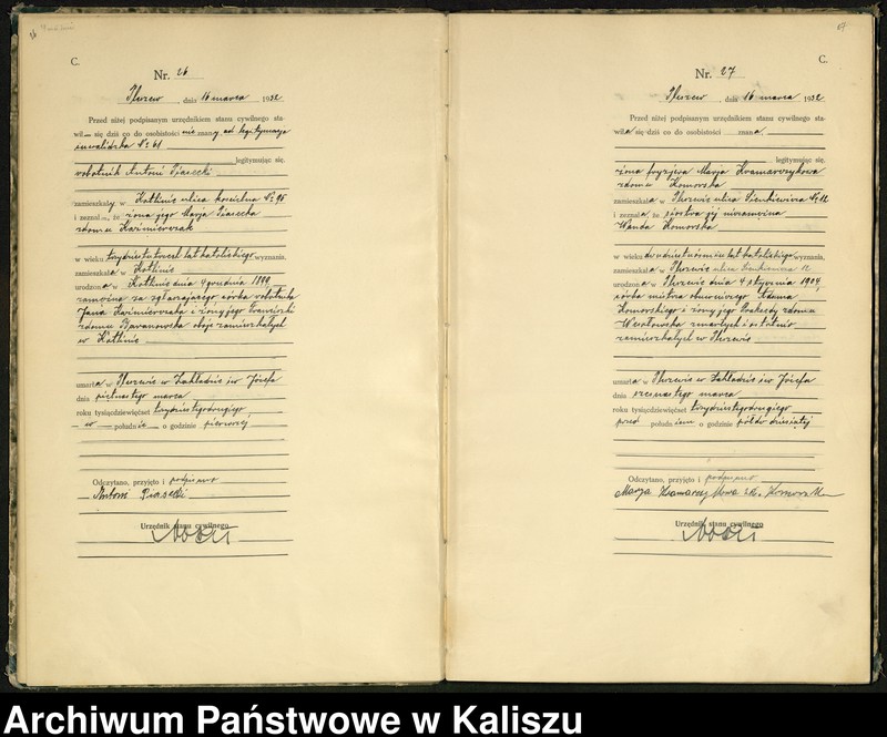 Obraz 16 z jednostki "[Księga zgonów]"