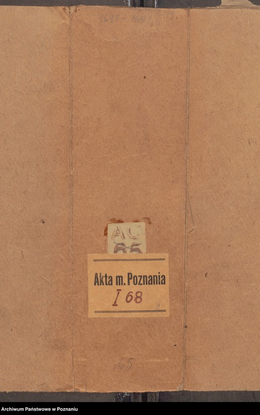 Obraz 2 z jednostki "Acta officii consularis civitatis Posnaniae."