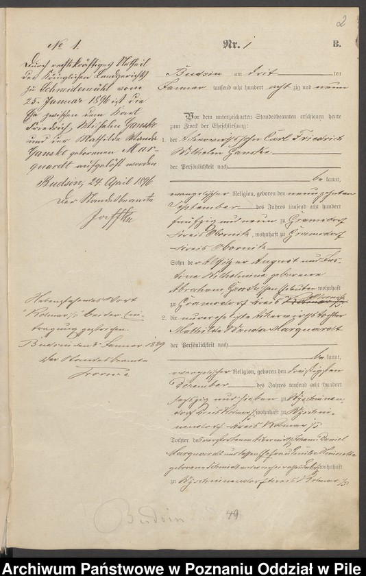 image.from.unit.number "Księga małżeństw"