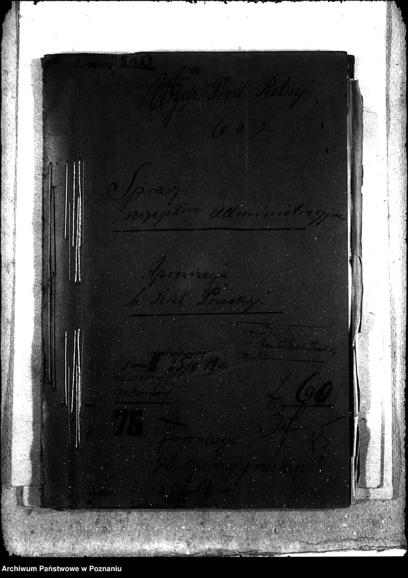 Obraz 4 z jednostki "Sprawy szczegółowo-administracyjne Aprowizacja b. Dzielnicy Pruskiej"