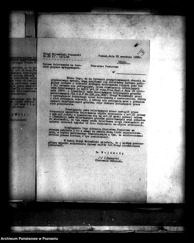 Obraz 14 z jednostki "Majątek Rozbitek-Prusim powiatu międzychodzkiego przymusowy wykup Henryk Reiche"