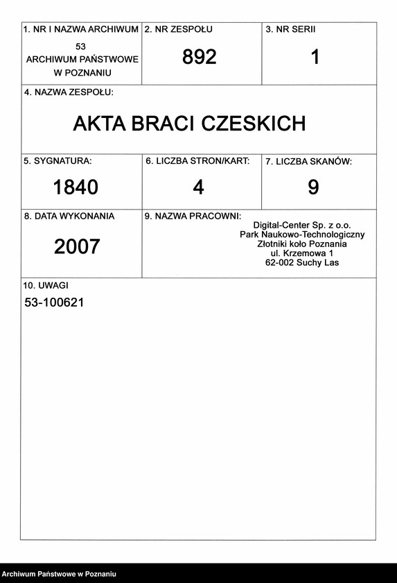 Obraz 1 z jednostki "/Oryginalne pismo oraz kopia seniorów duchownych i świeckich do kościoła ewangelickiego w Belgii i Holandii z prośbą o kolektę z powodu zniszczenia Leszna. Pismo poleca wysłanego z nim rektora gimnazjum samuela Hartmana i profesora Pawła Cyrillu