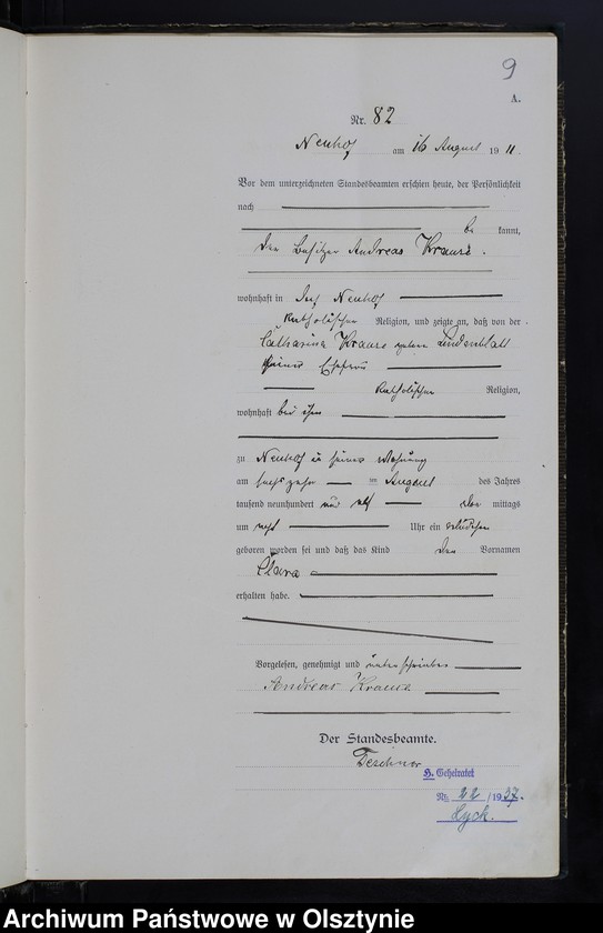 image.from.unit.number "Geburts -Neben-Register Nr 74 -133"