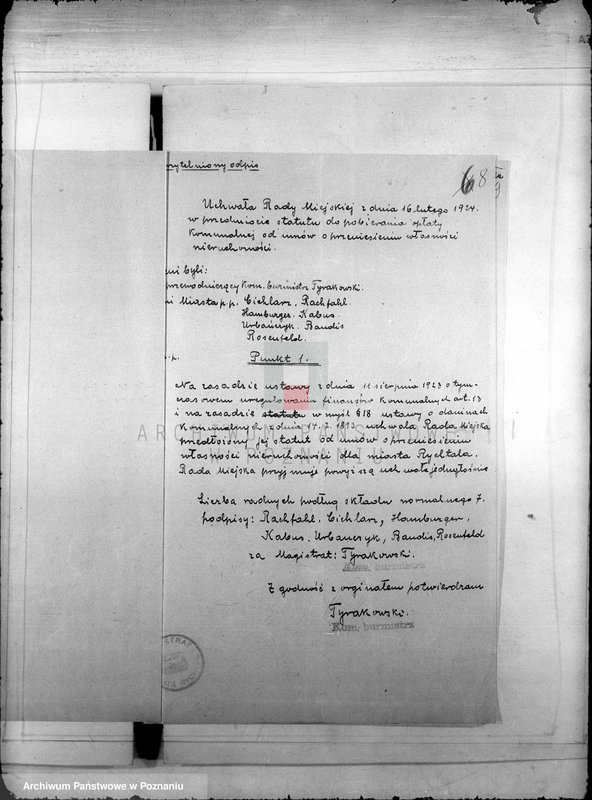 Obraz 13 z jednostki "Podatki Komunalne miasta Rychwał"