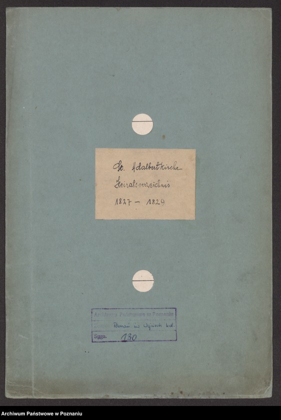 Obraz 2 z jednostki "Rejestry ślubów"