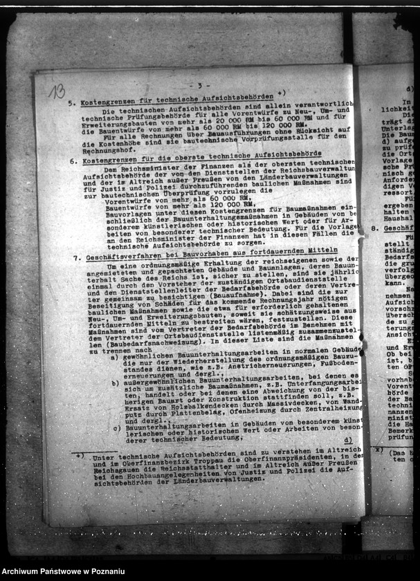 Obraz 17 z jednostki "Verwaltungsangelegenheiten der Reichsbauämter"