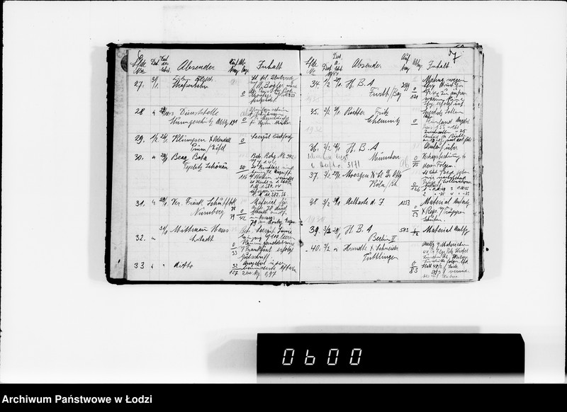 Obraz 9 z jednostki "Eingang [książka magazynowa towarów przychodzących do Getta]"