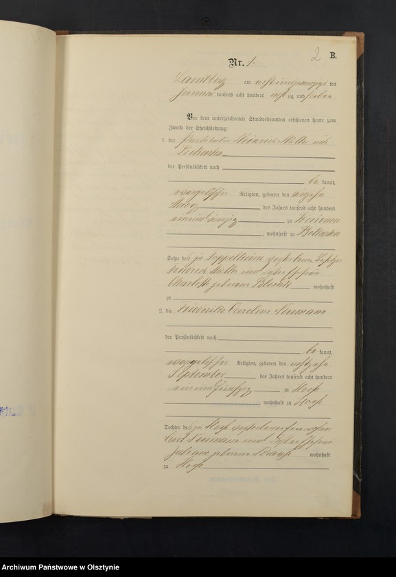 image.from.unit.number "Heiraths-Neben-Register Nr 1 - 22"