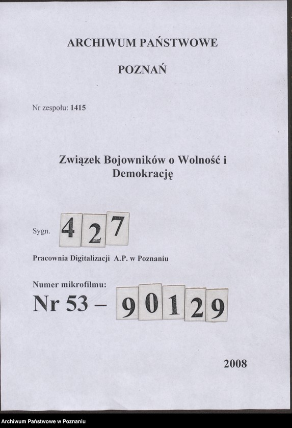 Obraz 3 z jednostki "Życiorysy powstańców wielkopolskich: K - tom lV /Kaufmann Bronisław - Kielanowski Józef/."