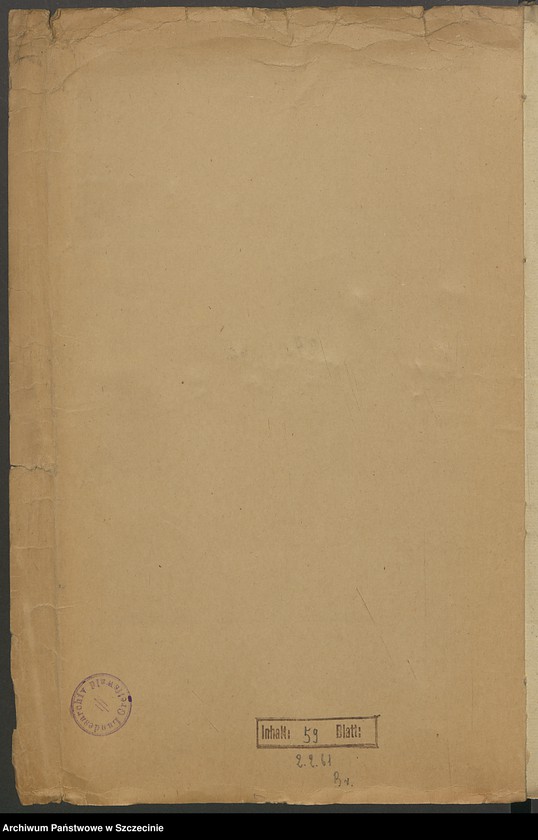 image.from.unit.number "Vizedominats-Hebungen darin Exekution in Kossin Kr. Pyritz."