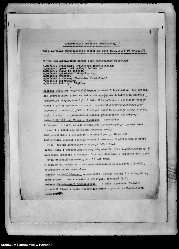 Obraz 5 z jednostki "/Związek Pracy Obywatelskiej Kobiet/"