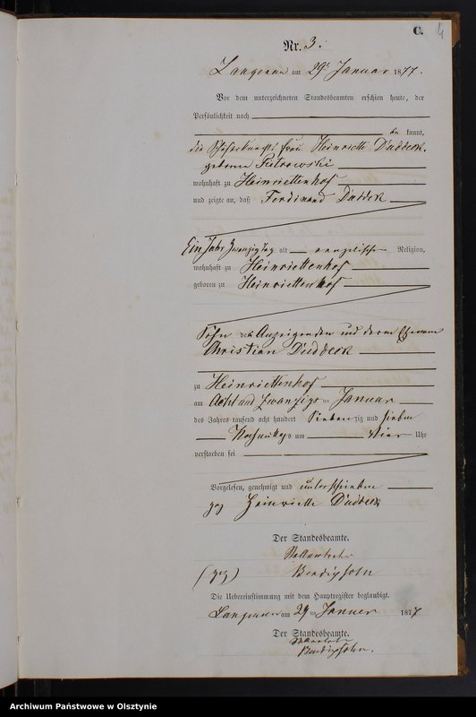 image.from.unit.number "Sterbe-Neben-Register Nr 1 - 26"