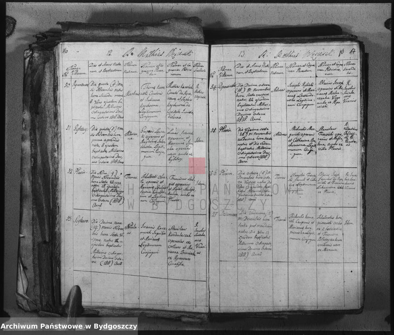 image.from.unit.number "Duplicate der Kirchen Bücher von Kościelec"