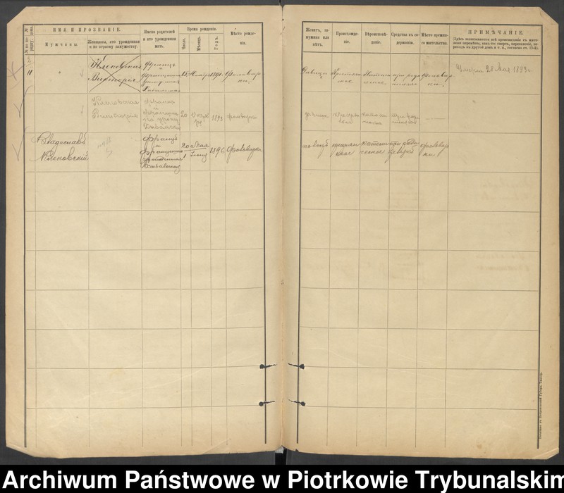 Obraz 15 z jednostki "[Księga ludności stałej wsi: Folwarki, Podborowe, Podcerkowizna, Klekowiec, Sucha Wieś]"