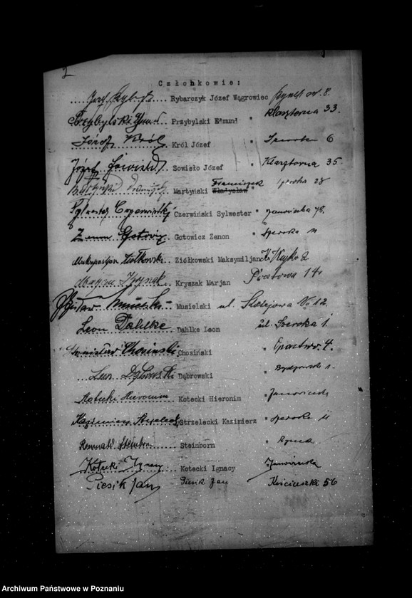 Obraz 6 z jednostki "/Towarzystwo Gimnastyczne Sokół w Wągrowcu - rejestracja/"