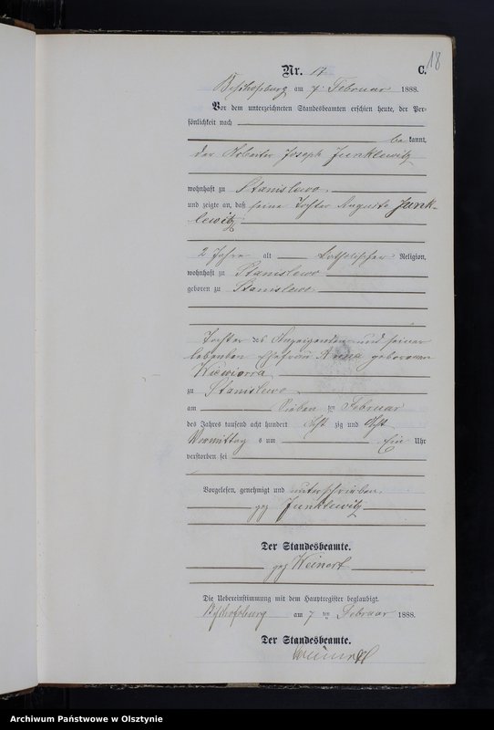 image.from.unit.number "Sterbe-Neben-Register Nr 1 - 150"