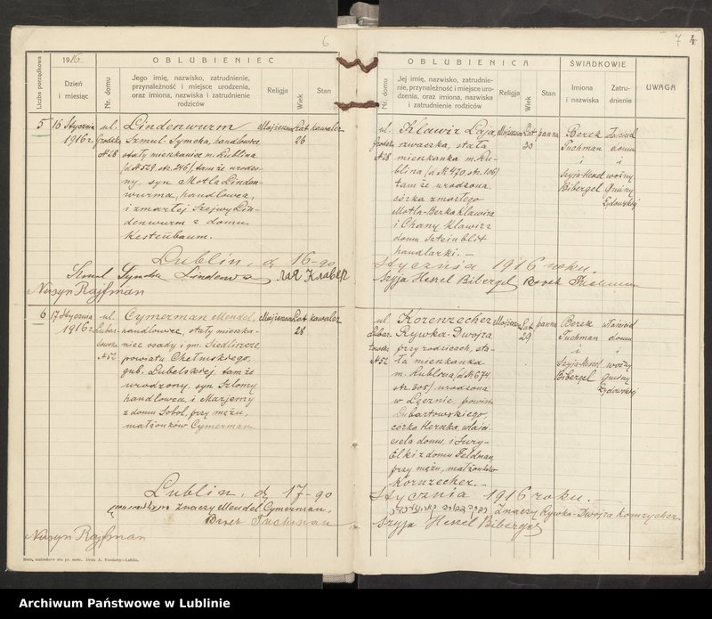 image.from.unit.number "Księga małżeństw"