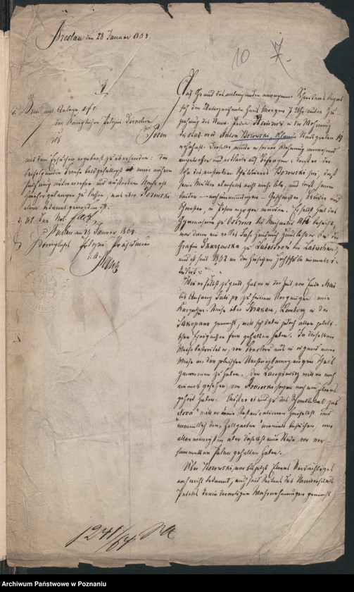 Obraz 13 z jednostki "A. betr. die Studenten Wladislaus und Anton Borowski"