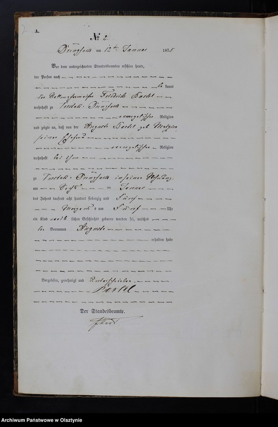 image.from.unit "Geburts-Haupt-Register Nr 1 - 87"
