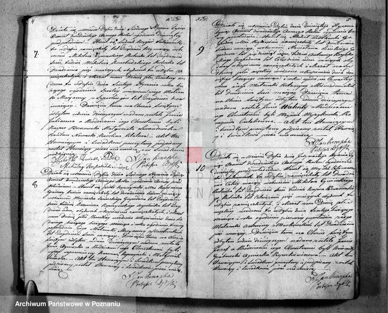 Obraz 4 z jednostki "Duplikat urodzonych, zaślubionych i zmarłych"