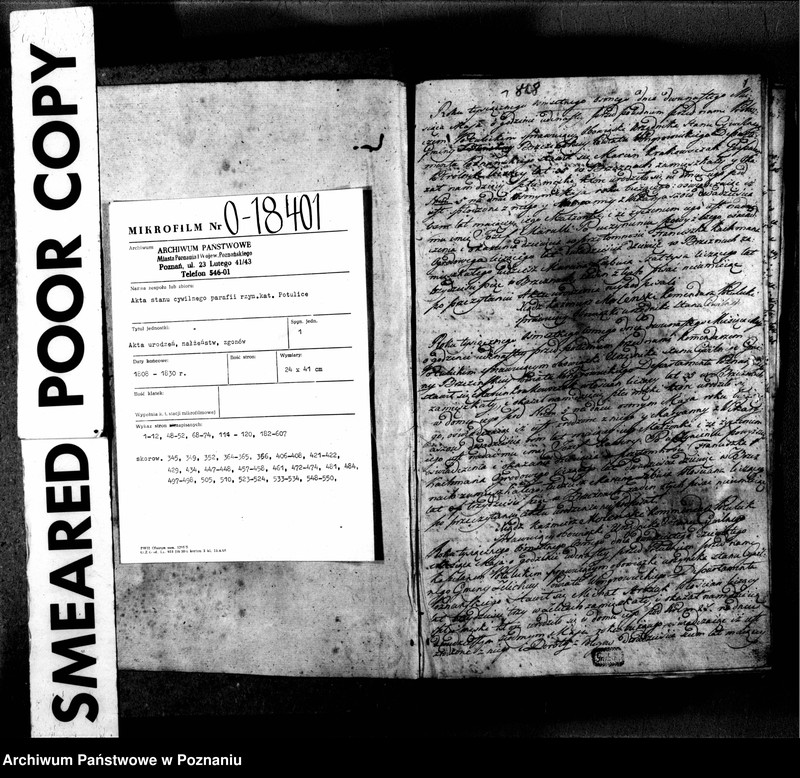 image.from.unit.number "Księga urodzeń, małżeństw i zgonu"