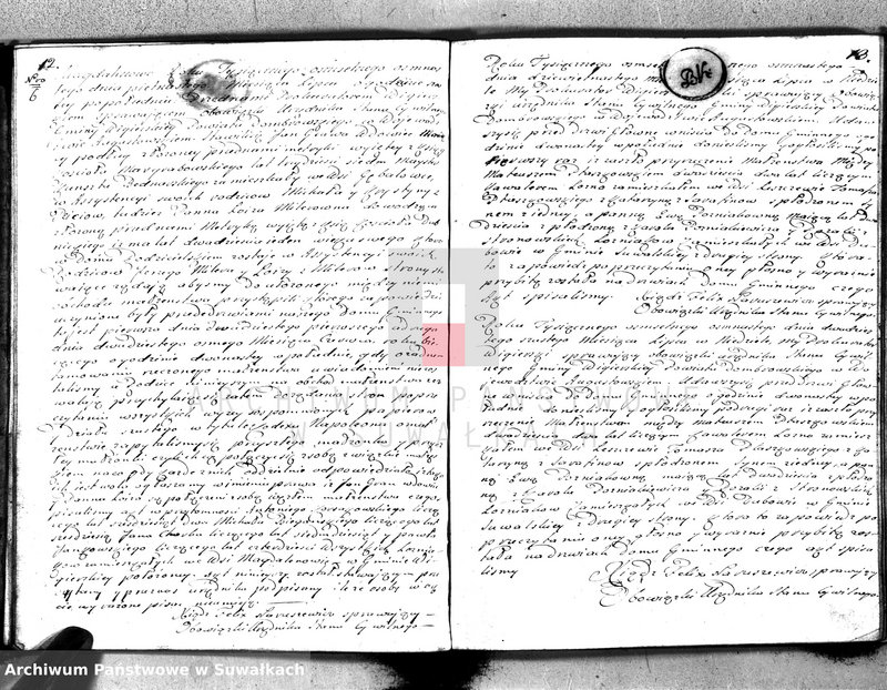 image.from.unit.number "Akta małżeństwa gminy wigierskiey od 1-go stycznia 1818 do dnia ostatniego grudnia tegoż roku 1818"