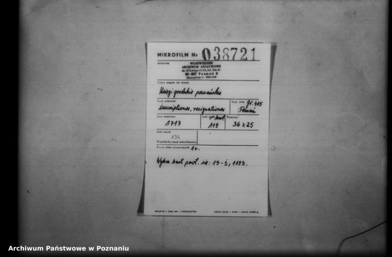 Obraz 2 z jednostki "Inscriptiones, resignationes [protocollon]"