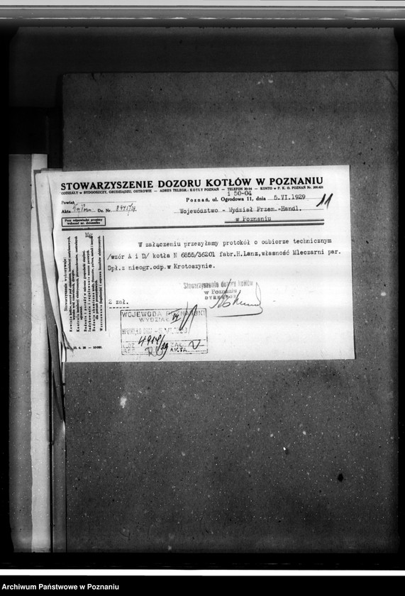 image.from.unit.number "Krotoszyńska Mleczarnia w Krotoszynie nr woj. 6284"