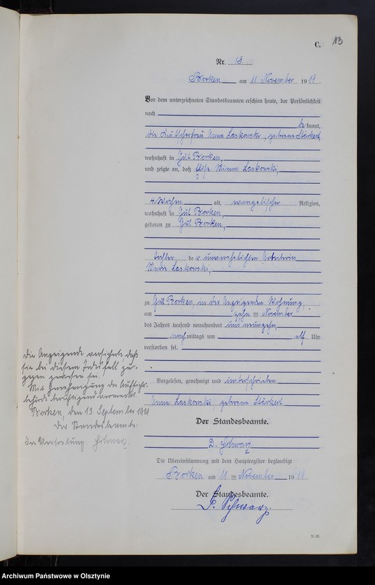 image.from.unit.number "Sterbe-Neben-Register Nr 1 - 16 [ Księga zgonów - wtóropis ]"