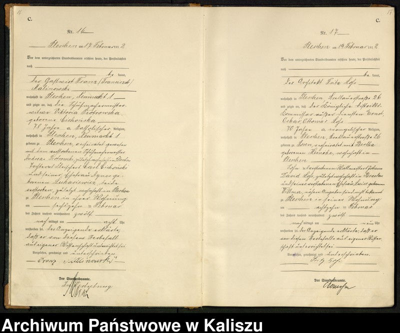 Obraz 12 z jednostki "[Księga zgonów]"