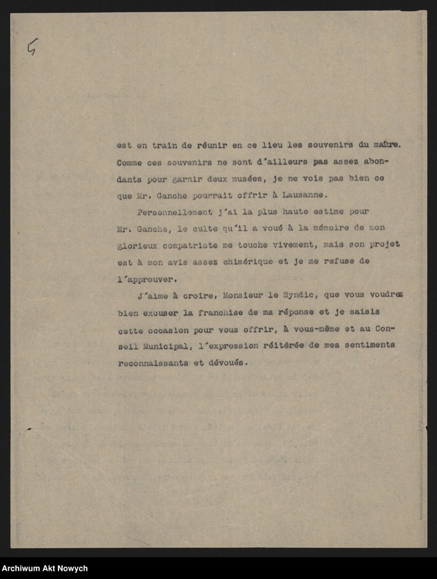image.from.unit.number "Municiapalité de Lausanne; L.6 (odpowiedzi - rękopisy); patrz t.48"
