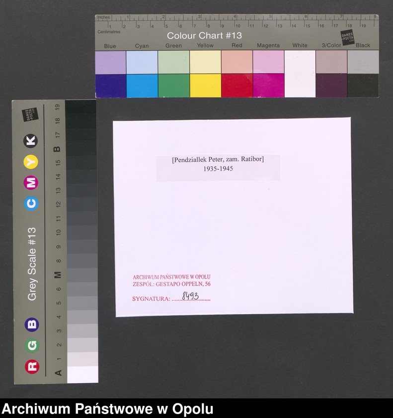 Obraz 2 z jednostki "[Pendziallek Peter, zam. Ratibor]"