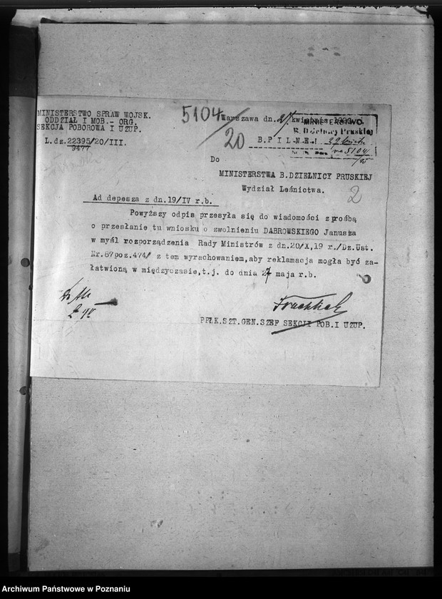 Obraz 6 z jednostki "Personalia"