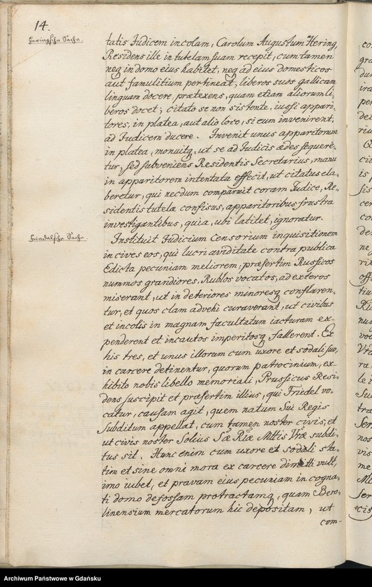 image.from.unit.number "[Liber missivarum]. Index nominum eorum ad quos praecedentes literae exaratae sunt. Register der in […] Briefen enthaltenen Sachen"