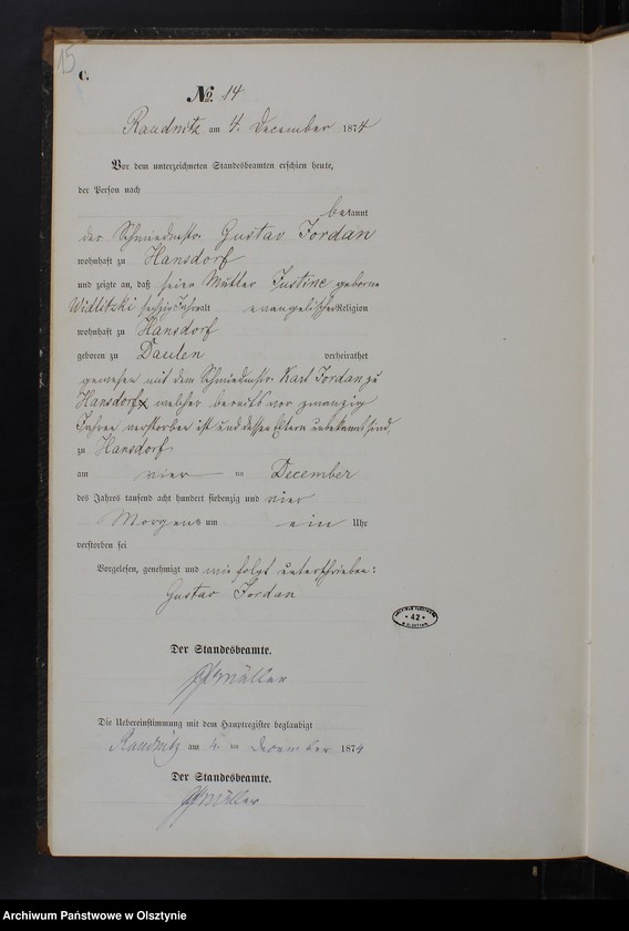 image.from.unit.number "Sterbe-Neben-Register Nr 1 - 24"