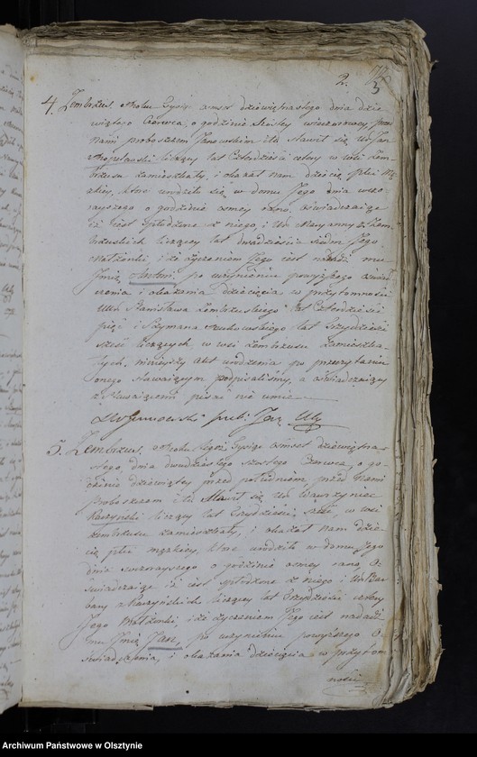 image.from.unit.number "Duplikat. Akta Urodzenia, Zeyścia, Zapowiedzi i Małżeństw wraz z Annexami Gminy Janow od dnia 1 Maja do dnia 30 Kwiet[nia] Roku 1819/20"