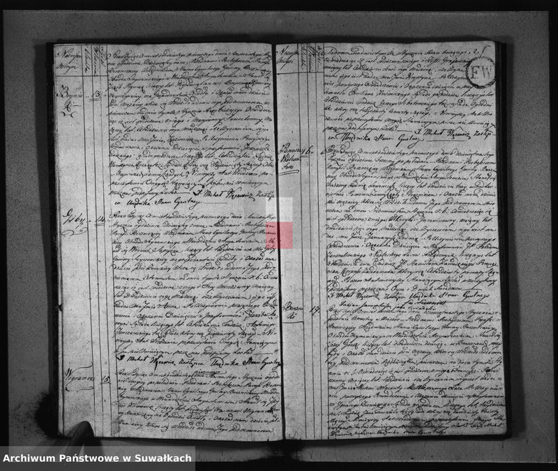 image.from.unit.number "Akta Urodzonych Gminy Berznickiey od Dnia 1-o Stycznia 1821 r."