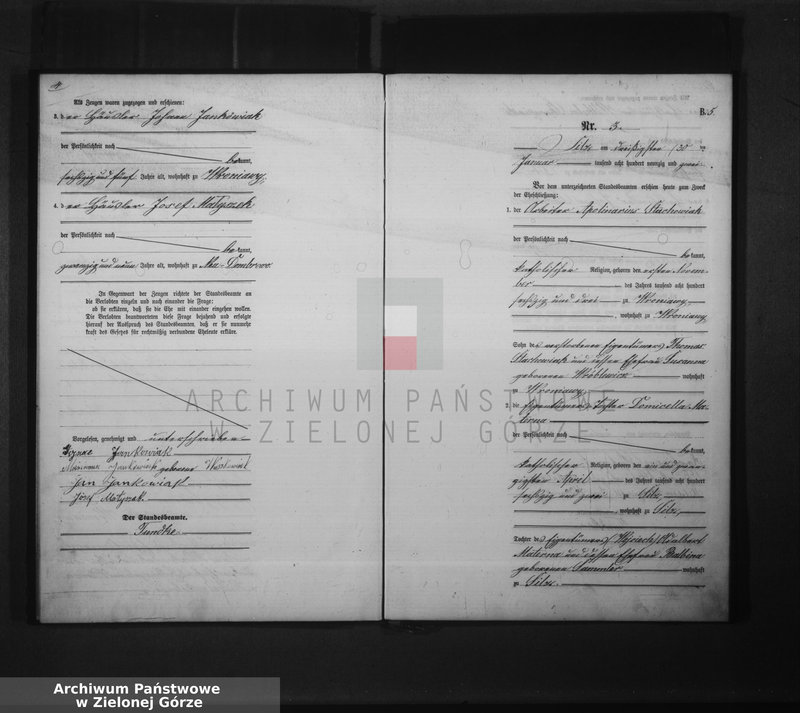 Obraz 7 z jednostki "[Księga małżeństw]"