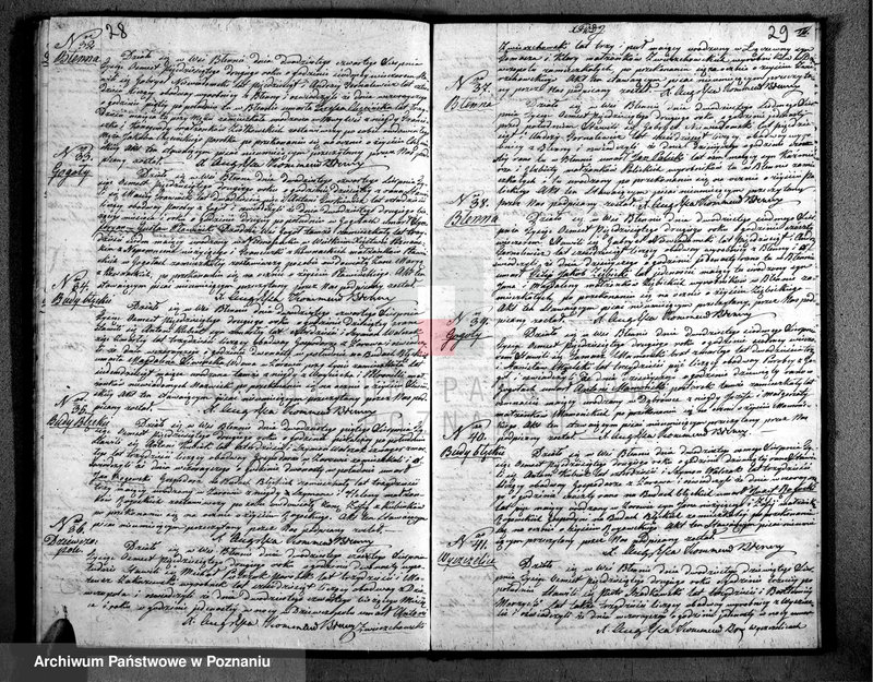 Obraz 17 z jednostki "Duplikat urodzonych, zaślubionych i zgonów"