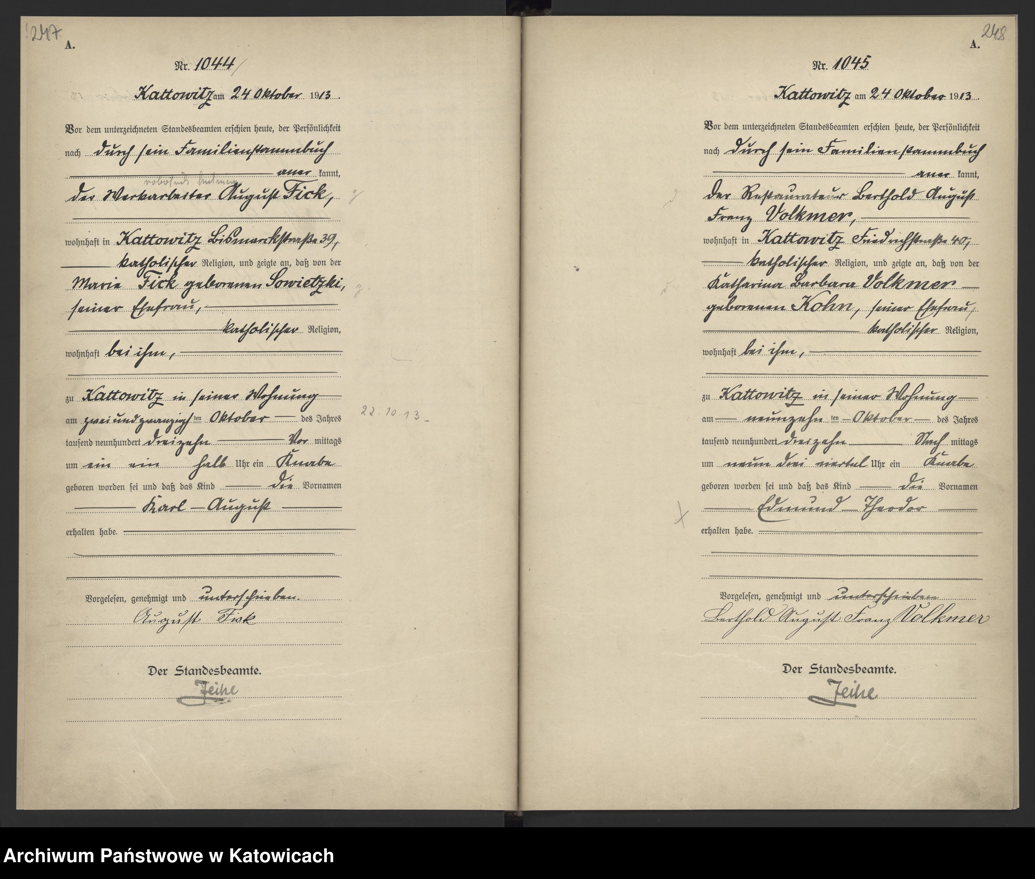 Skan z jednostki: Księga Urodzeń nr 799-1198, tom III