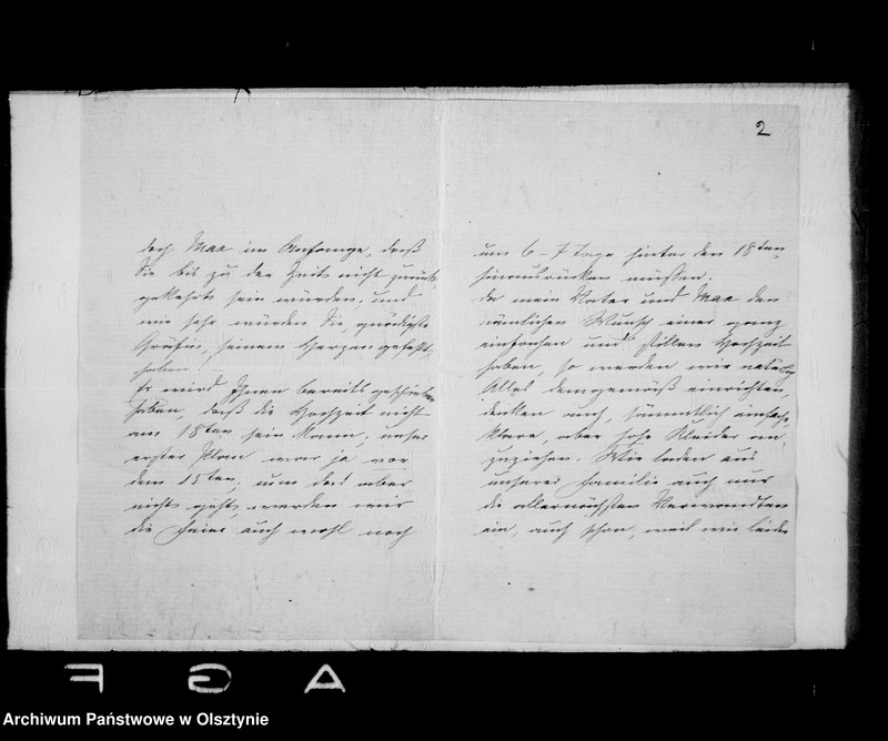 image.from.unit.number "/Ferndinadine Gfin Hahn- Kuchelmiss geb. Gfin Bernstorff an ihre Schwägerin Anna Gfin Lehndorff geb. Hahn/"