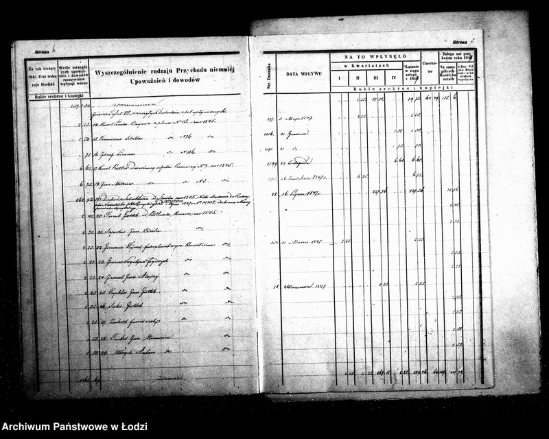 Obraz 8 z jednostki "Manuał przychodu i wydatków kasy ekonomicznej m. Łodzi na r. 1847"