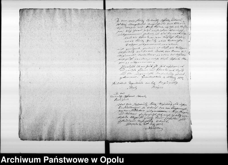 Obraz 6 z jednostki "Acta betreffend die Ausmittelung der fremden Pferde und etwaniges Fuhrwerk was durchs Militair da und dort requirirt, und auf diese Art vom Eigenthümern abhanden gekommen Vol. I de anno 1813"