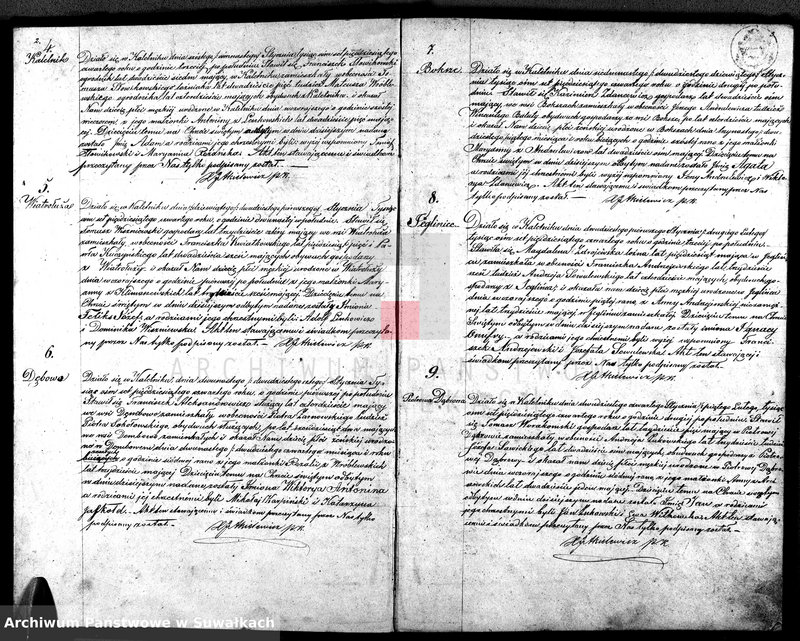 image.from.unit.number "Duplikat Aktów Parafii Kaletnickiej z Roku 1854"