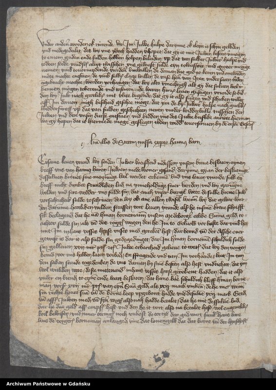 image.from.unit.number "Inceptus et inchoatus est iste Liber in quo continentur copie literarum a Ciuitate Danczik et aliis ciuitatibus huius provincie hinc inde missarum. Anno Domini Millesimo CCCC vicesimo. [Liber missivarum]"