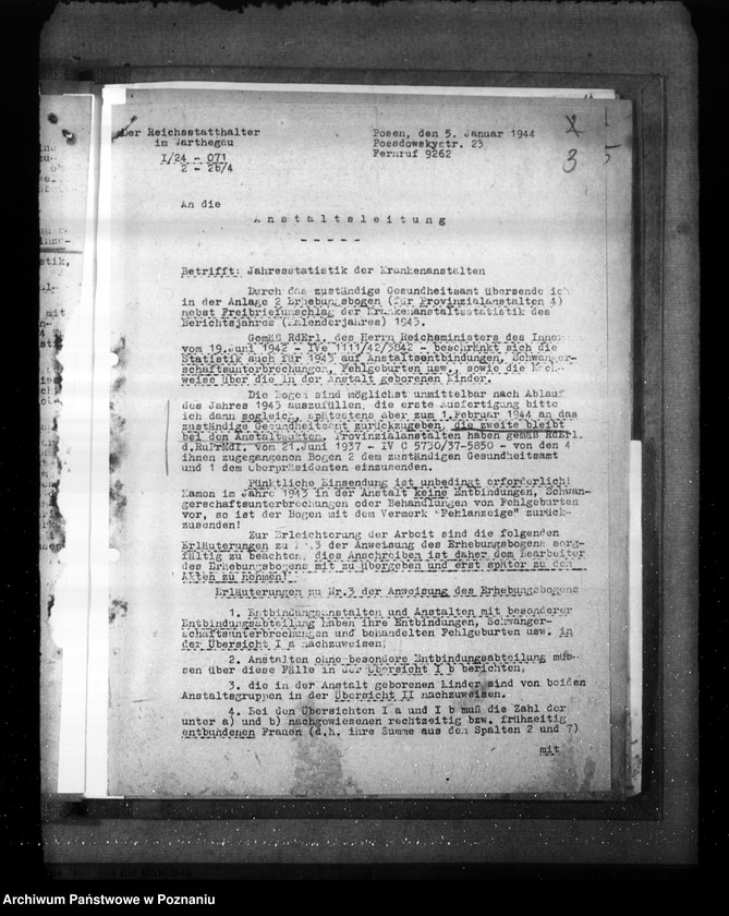 Obraz 7 z jednostki "Krankenanstalts- Statistik"