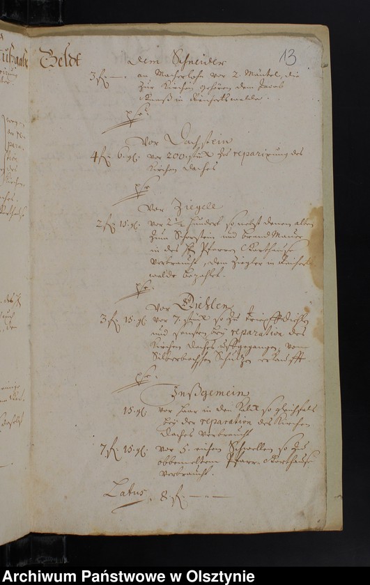 image.from.unit.number "Jahr Rechnung der Silberbachschen Kirchen"