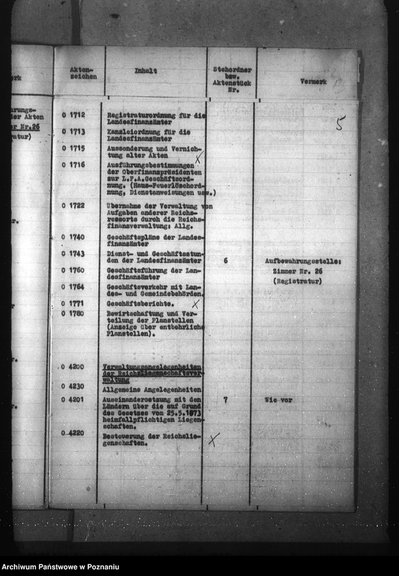 Obraz 9 z jednostki "Aktenverzeichnis (Reichsbauamt Trier)"